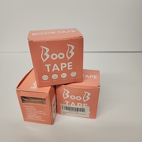 Boob Tape, Boobtape for Breast Lift, Bra Tape for Strapless Dress - Picture 2 of 10